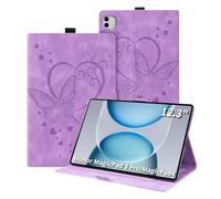 Auslbin Funda para Honor MagicPad 3 Pro/MagicPad4 de 12,3 pulgadas Folio Flip PU Cuero Funda Tableta con Soporte para Lápiz Ranura para Tarjetas y Función de Soporte Case para Honor MagicPad 3 Pro