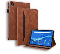 Auslbin Funda para Lenovo Tab M10 FHD Plus 10.3 Pulgadas TB-X606X/TB-X606F,Estuche de Tableta de con Soporte para lápiz/Función Auto Sueño Estela/Función de Soporte,Marrón