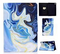 Auslbin Funda para Lenovo Tab M10 FHD Plus 10.3 Pulgadas TB-X606X/TB-X606F,Ultra Slim PU Cuero Funda Flip Casos con Función de Soporte y Auto Sleep/Wake Up,Mármol Azul