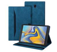 Auslbin Funda para Samsung Galaxy Tab A 10.5 Pulgadas (SM-T590/SM-T595) 2018 Protección de Esquina Carcasa de Cuero Sintético con Función de Soporte (Azul)