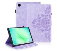 Auslbin Funda para Samsung Galaxy Tab A11+/A11 Plus 11 Pulgadas 2025 SM-X230 SM-X235 SM-X236B PU Protectora Tableta Carcasa Cover con Función de Soporte Visualización Multiángulo Púrpura