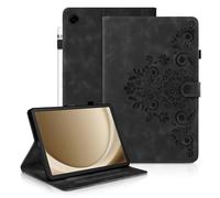 Auslbin Funda para Samsung Galaxy Tab A11+/A11 Plus 11 Pulgadas 2025 SM-X230 SM-X235 SM-X236B PU Protectora Tableta Carcasa Cover con Función de Soporte Visualización Multiángulo Negro