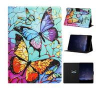 Auslbin Funda para Samsung Galaxy Tab A11+/A11Plus de 11 pulgadas 2025 SM-X230 SM-X235 SM-X236B Folio Flip PU Cuero Funda con Función de Soporte y Magnética Funda para Galaxy Tab A11 Plus Mariposa