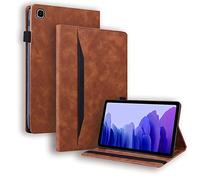 Auslbin Funda para Samsung Galaxy Tab A7 2020 10.4 Pulgadas(SM-T500/T505/T507),Estuche de Tableta de con Soporte para lápiz/Función Auto Sueño Estela/Función de Soporte,Marrón