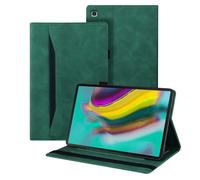 Auslbin Funda para Samsung Galaxy Tab S5e 10.5 Pulgadas 2019 (SM-T720/T725) Protección de Esquina Carcasa de Cuero Sintético con Función de Soporte (Verde)