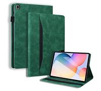 Auslbin Funda para Samsung Galaxy Tab S6 Lite 10.4 Pulgadas SM-P610/P615 2020,Estuche de Tableta de con Soporte para lápiz/Función Auto Sueño Estela/Función de Soporte,Verde