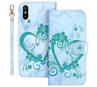 Auslbin Funda Xiaomi Redmi 9A / 9AT / 9i 6.53 Pulgadas Soporte Plegable Flip Case de Ranuras Tarjetas Magnético Protector PU Cuero con Tapa Carcasa para Xiaomi Redmi 9A / 9AT / 9i(Verde)