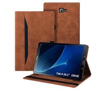 Auslbin Galaxy Tab A6 2016 10.1 Pulgadas Funda,Estuche de Tableta de con Soporte para lápiz/Función Auto Sueño Estela/Función de Soporte,Funda para Samsung Galaxy Tab A6 10.1(SM-T580/SM-T585),Marrón