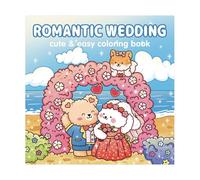 Ausmalbuch - Libro para Colorear con Rastro para niños, Nuevo Querido Libro para Colorear de Bodas Lindo | Páginas cómicas, Juguetes creativos con Lindos diseños para niños para la relajación