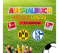 Ausmalbuch Vereinslogos der 1. und 2. Bundesliga: Fußball Vereins-Logo Malbuch. 36 Teams aus 1. und 2. Bundesliga aus Saison 2025/26 zum Ausmalen. ... Fußballer zum Entspannen. Lieblingsvereine
