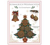 Ausmalbuch Weihnachten für Erwachsene: Entspannung und Kreativität