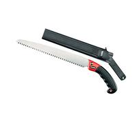 AUSONIA - 34048 SIERRA DE PODA TURBO CON FUNDA Y HOJA CROMADA TEMPLADA A IMPULSOS DE 30 CM Y MANGO ANTIDESLIZANTE REFORZADO