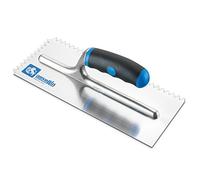 AUSONIA - 42321 LLANA PARA COLA DE 36X12 CON DENTADO DE 1/4 CON MANGO DE GOMA BIMATERIAL Y HOJA DE ACERO