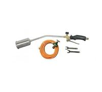 AUSONIA - 48821 KIT DE SOPLETE DE GAS, 5 M DE TUBO, REGULADOR DE PRESION