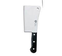 AUSONIA - 64311 HACHA CON HOJA DE ACERO INOXIDABLE 440 Y MANGO NO TÓXICO DE POLIPROPILENO DE 21 CM Y 1200 GR