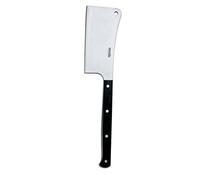 AUSONIA - 64332 HACHA DE COCINA DE DOS MANOS CON HOJA DE ACERO INOXIDABLE 440 DE 23 CM Y MANGO LARGO NO TÓXICO DE POLIPROPILENO CON FINAL DE LA HOJA EN EL INTERIOR DEL MANGO DE 1400 GR