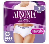 Ausonia Discreet Braguitas Cintura Baja Talla M Pack 7