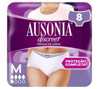 Ausonia Discreet Braguitas Cintura Baja Talla M Pack 8
