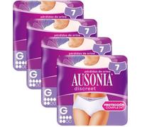 Ausonia Discreet Braguitas Incontinencia Mujer Normal L 4x7 uds