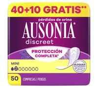 Ausonia Discreet Maxi, 28 Compresas Incontinencia Mujer para Pérdidas de Orina, Protección Completa, Discreción Increíble