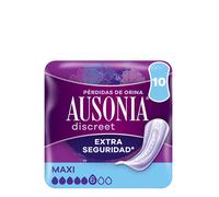 Ausonia Discreet Compresa Maxi Pérdidas Orina Mujer 10 uds