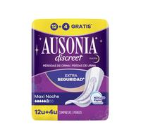 Ausonia Discreet Maxi Noche Sin Alas | Precio, Comprar n/a 16 Unidades