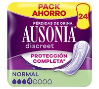 Ausonia Discreet Normal Compresas para Pérdidas de Orina - 24 unidades