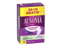Ausonia Compresas Incontinencia Mujer Discreet Normal – Protección completa – 39 compresas