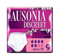 Ausonia Discreet Braguitas Incontinencia Mujer Plus M 9 uds