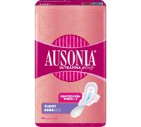 Ausonia Ultrafina Plus Compresas Super Alas 14 uds