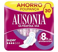 Ausonia Ultrafina Super Compresas Con Alas 30 Unidades