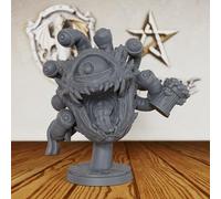 AUSPDICE Monster Watcher DND Miniatura sin pintar, AS836 | Figura de juego de mesa de fantasía, compatible con Dungeons and Dragons, accesorio de RPG para escenarios de combate
