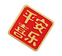 Auspicious Fridge Magnets, Decorative Whiteboard Set, 1.18 Inches Magnet with Colorful Patterns, ABS Office Accessory, Kitchen Magnet with Strong Hold, Home Organization for Cabinets Classroom