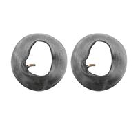 AuspicoJoy 2x Cámara de Aire de Caucho Negro 2.50-4 con Válvula Doblada