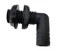 AuspicoJoy 4X Conector Pasacascos de Se Adapta a Conexiones de 3/4 Pulg. Accesorios de Repuesto para Barcos, Camiones, Tractores Y Caravanas.