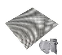 Auspuff Hitzeschild | Aluminiumfolie Wärmeisolierung Motorschutz | Barreras térmicas Abgasanlage - Aluminium 50x50cm 0,5mm 340g Leicht Langlebig Geprägt | Wärmeregulierung Motorraum Schutz | Kfz Aut