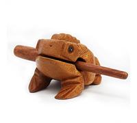 Aussel Guiro rana que croa de madera con martillo, Instrumento musical de sonido bloque, Feria de Instrumentos de percusión Comercio