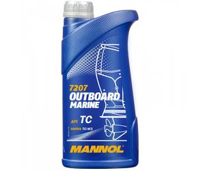 Außenbordmotoröl Aceite de Motor Outboard Marine Mannol Api TC 1 Litro Exterior