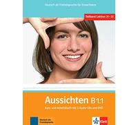 AUSSICHTEN B1.1, LIBRO DEL ALUMNO Y LIBRO DE EJERCICIOS + CD: Kurs- und Arbeitsbuch B1.1 & Audio-CDs (2) & DVD (SIN COLECCION)