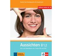 AUSSICHTEN B1.2, LIBRO DEL ALUMNO Y LIBRO DE EJERCICIOS + CD: Kurs- und Arbeitsbuch B1.2 & Audio-CDs (2) & DVD (SIN COLECCION)