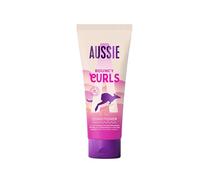 Aussie Acondicionador Hidratante Bouncy Curls | Para Cabello Seco, Ondulado Y Rizado | Aceite De Coco, Jojoba Y Nuez De Macadamia | Fórmula Vegana Sin Maltrato Animal | Hidratación Diaria