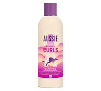 Aussie Bouncy Curls Champú 300ml. Limpia Suavemente e Hidrata el Pelo Ondulado y Rizado. Con Aceites de Jojoba, Coco y Macadamia. Sin Siliconas