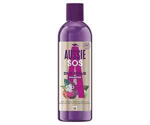 Aussie Champú Para El Cuidado Del Cabello Sos Deep Repair Para Pelo Dañado, Multi, Cedro, 290 Mililitro