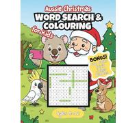 Aussie Christmas WORD SEARCH & COLOURING for Kids