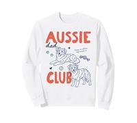 Aussie Dad Club Australian Shepherd Dog Owner Fathers Day Sudadera