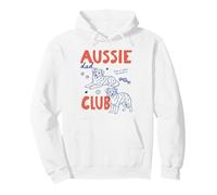 Aussie Dad Club Australian Shepherd Dog Owner Fathers Day Sudadera con Capucha