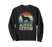 Aussie Daddy, Father's Day, Australian Shepherd Dad Sudadera