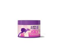 Aussie Mascarilla Bouncy Curls | Cabello Rizado | Aceites De Jojoba, Nuez De Macadamia Y Coco