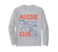 Aussie Mom Club Australian Shepherd Dog Owner Mothers Day Manga Larga