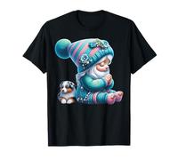 Aussie Mom Gnome With Praying Hands And Australian Shepherd Camiseta